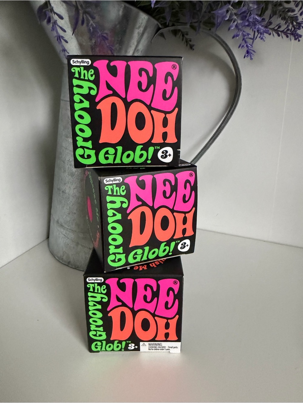 Schylling The Nee Doh Groovy Glob! Set of 3!